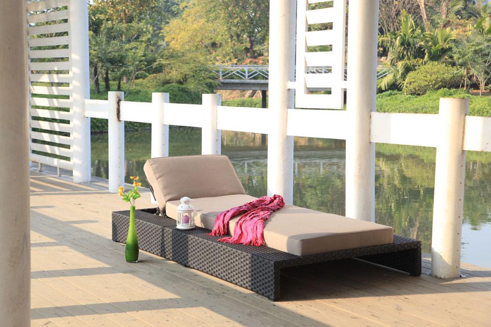 Rattan Liege Sonnenliege Tosca Rattanmobel Online Kaufen